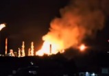 Mencekam, Kilang Pertamina Dumai Terbakar Hebat, Api Membumbung Tinggi