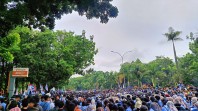 Tanpa Anarkis, Demo Mahasiswa di DPRD Riau Menggema dengan Teriakan Reformasi