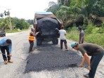 Pemprov Riau Perbaiki 92 Titik Jalan Maredan-Simpang Buatan, Mobilitas Warga dan Distribusi Barang Diharapkan Lebih Lancar