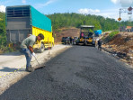 Kabar Gembira, Jalan Lintas Sumbar - Riau Tanjung Alai Kampar Mulai Diaspal