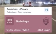 Kabut Asap Pekat Lagi, Siswa di Pekanbaru Kembali Belajar dari Rumah Hari Ini, Sampai Kapan?
