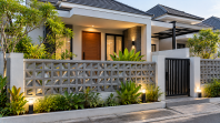 7 Model Pagar Roster Minimalis untuk Rumah Kecil, Tetap Privat dan Tidak Terlihat Sempit