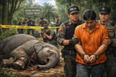 Kapolda Riau Meradang, Tetapkan Satu Tersangka Kematian Gajah di Taman Nasional Tesso Nilo