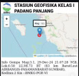 BREAKING NEWS: Malam Ini, Gempa Bumi Magnitudo 3,1 Guncang Sumatera Barat