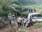 Dua Nyawa Melayang dalam Kecelakaan Beruntun di Jalintim Pelalawan, Suasana Panik Warnai Lokasi