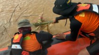 Tim SAR Gabungan Cari Remaja Tenggelam di Sungai Kuantan.