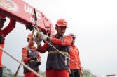 Antisipasi Kondisi Darurat di Jembatan dan Lereng Curam, HKA Latih Petugas Tol KUTEPAT Vertical Rescue
