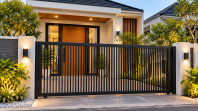 7 Rekomendasi Pintu Pagar Minimalis dan Elegan untuk Rumah Type 36 agar Teras Terlihat Mewah