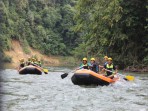 Serunya Arung Jeram di Batu Dinding Tanjung Belit, Surga Tersembunyi di Kampar