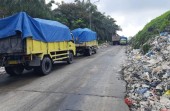 Sampah dari Kampar Diselundupkan ke Pekanbaru, Patroli Malam Jaring Puluhan Angkutan Liar