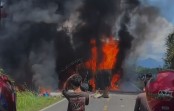 Bus ALS Tabrak Truk Tangki BBM di Sumsel, 16 Orang Tewas Terbakar