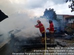 Dua Rumah di Pangkalan Kerinci Timur Hangus Terbakar, Diduga Akibat Bakar Sampah