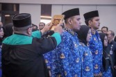 Ratusan PNS Baru Dilantik, Wali Kota Pekanbaru Tekankan Pelayanan Tulus untuk Masyarakat
