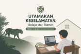 Teror Harimau Sumatera, Sekolah di Desa Sungai Danai Ditutup Sementara, Siswa Belajar dari Rumah