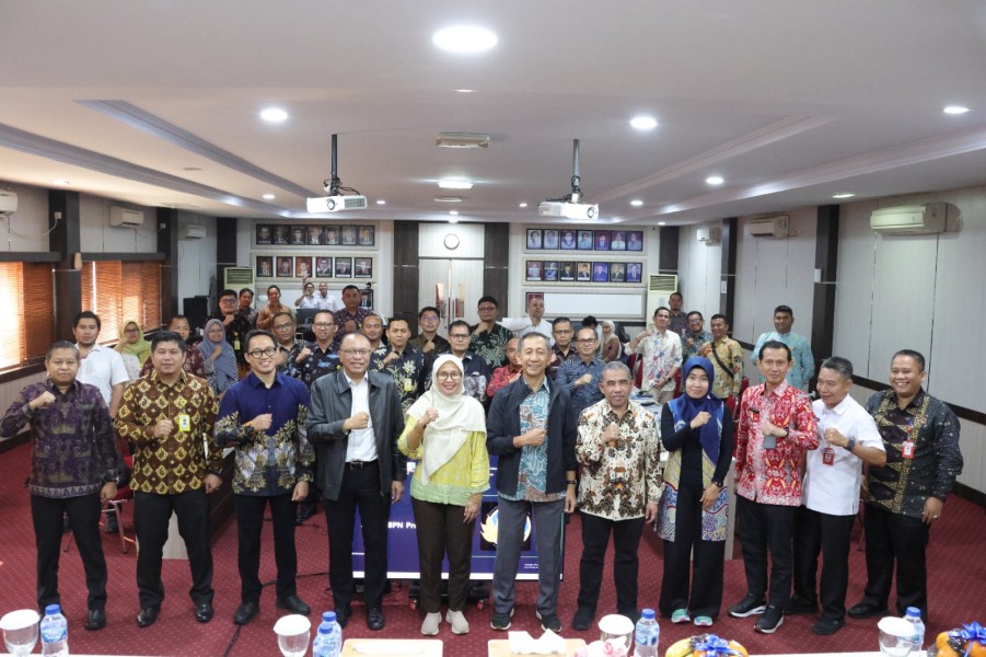 Kantor Pertanahan Pekanbaru Ikuti Rapat Penyelesaian TT HAT di Kawasan Hutan