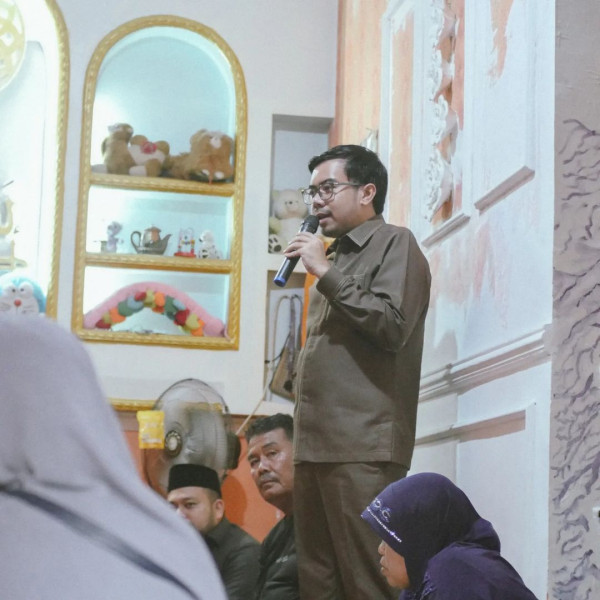 Serap Aspirasi Masyarakat, Wakil Ketua DPRD Pekanbaru Ginda Burnama Silaturahmi dengan Warga Rumbai Timur