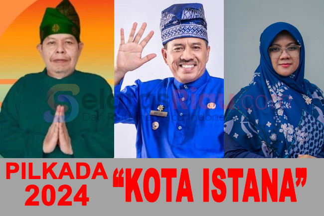 Pertarungan Sengit di Pilkada Siak 2024, Tiga Pasangan Calon Akan Beradu Kekuatan Rebut Kursi Bupati dan Wakil Bupati di Kota Istana