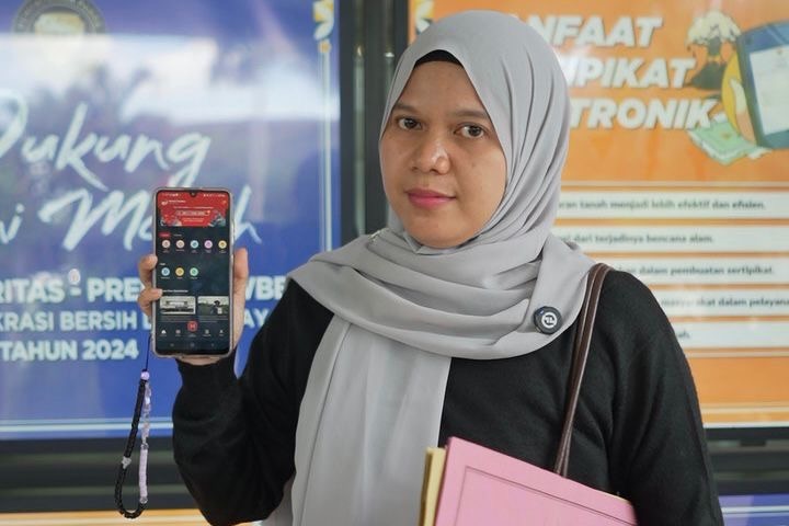 Manfaatkan Sentuh Tanahku, Urus Sertipikat Tak Perlu Lagi Bolak-balik ke Kantor Pertanahan