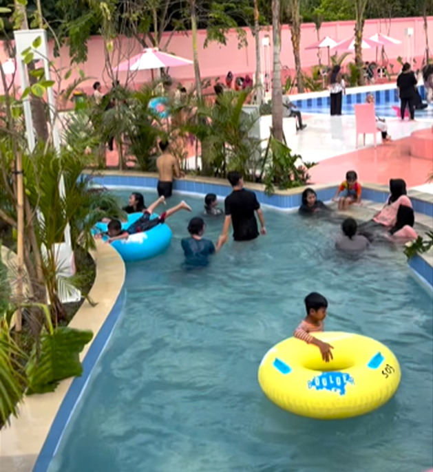 Diserbu Pengunjung, Inilah Alasan Mengapa Tropikana Waterpark Panam Viral di Pekanbaru