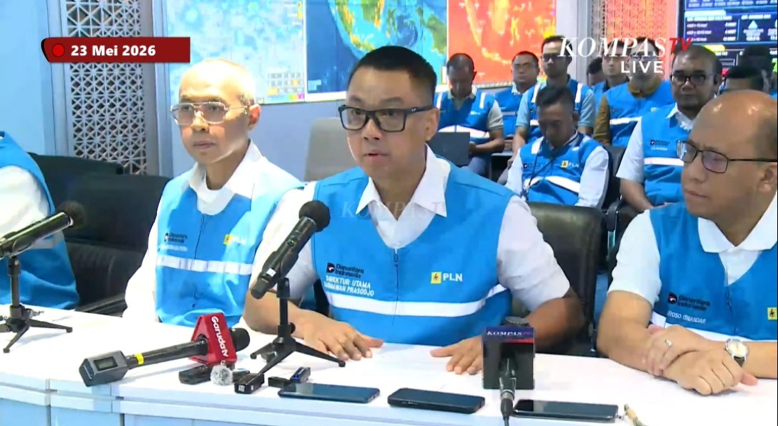 Sumatera Gelap Gulita, Dirut PLN Minta Maaf dan Ungkap Penyebab Gangguan Kelistrikan
