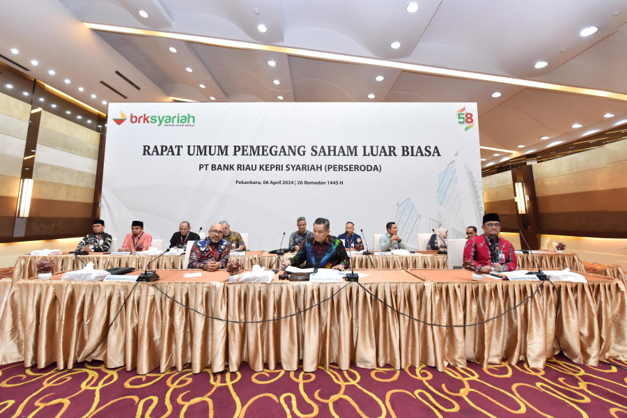RUPSLB BRK Syariah Berjalan Lancar, Pemegang Saham Setuju Perpanjang Masa Jabatan DPS