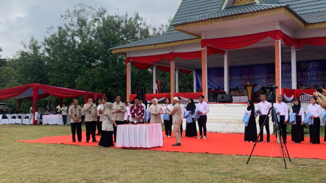7105 Mahasiswa Baru UNRI Ikuti PKKMB Tahun 2023