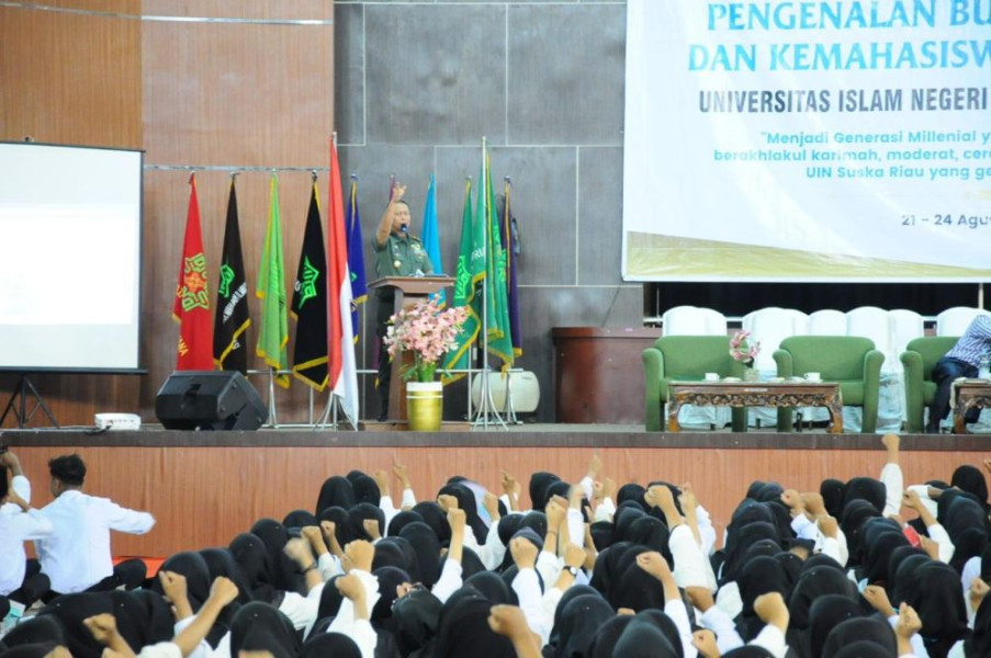 Jadi Narasumber di UIN Suska Riau, Danrem 031/WB Sampaikan Pesan Tegas!