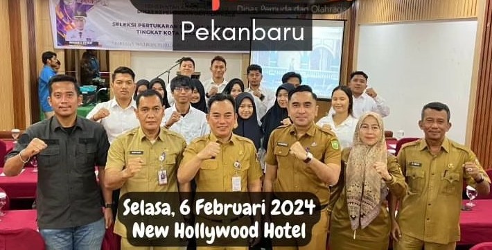 Kepala Dispora Pekanbaru Resmi Seleksi PPAP Tahun 2024