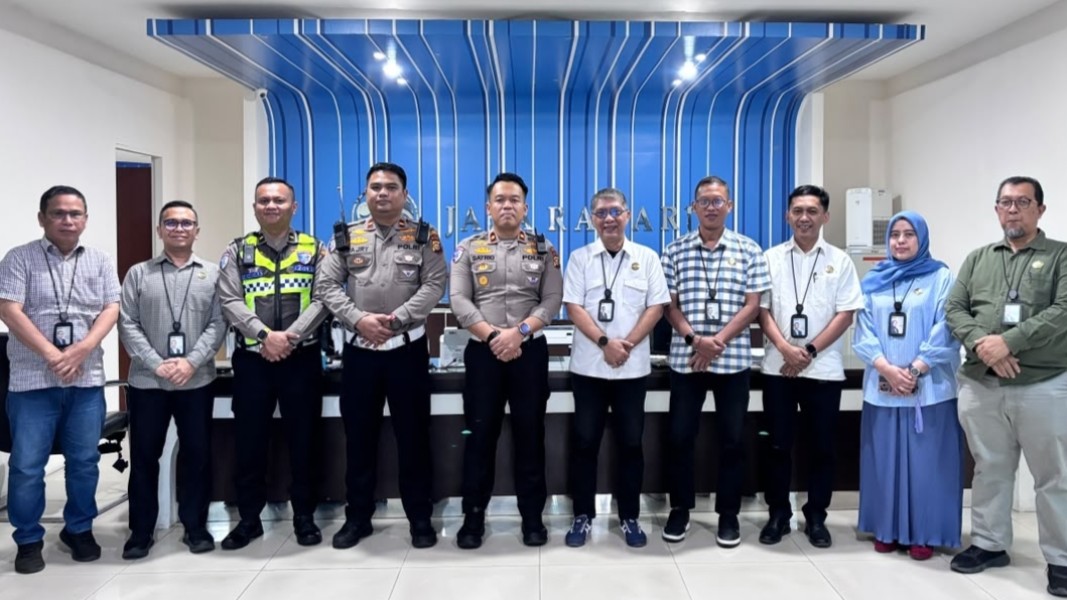 Satlantas Polresta Pekanbaru Perkuat Sinergi dengan Jasa Raharja Riau, Bahas Upaya Tekan Angka Kecelakaan