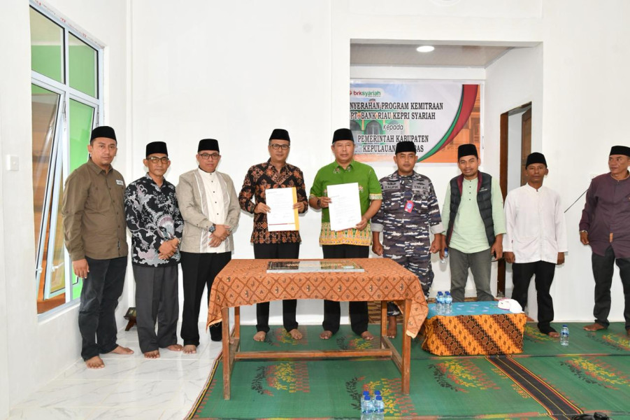 Musholla Annur Program CSR dari BRK Syariah Sudah Dapat Dimanfaatkan Masyarakat Dusun Sekubit.