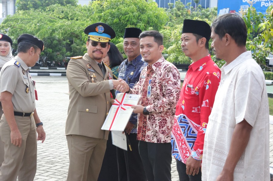 Kantor Pertanahan Kota Pekanbaru Gelar Upacara Peringatan 66 Tahun UUPA