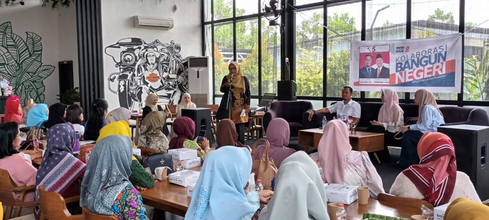 Agung Nugroho Silaturahmi Bersama Dian Kemala Riau, Dapat Masukan dan Doa