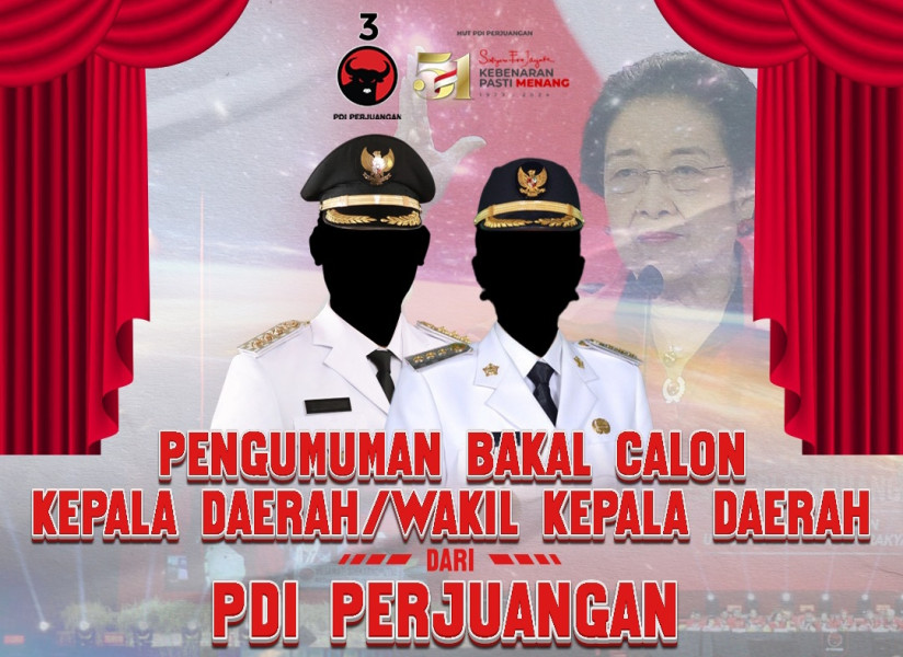 Megawati Serahkan SK Dukungan, Abdul Wahid dan SF Hariyanto Resmi Diusung PDI Perjuangan untuk Pilkada Riau