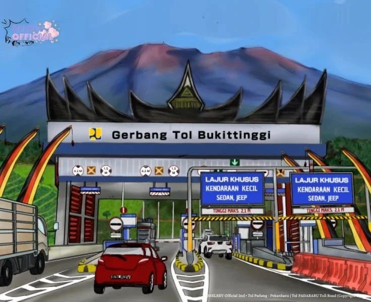 Padang - Bukittinggi Cuma 1 Jam, Makan Siang di RM Lamun Ombak, Ngopi Sore di Plaza Jam Gadang, Ini Perkembangan Terbaru Progres Pembangunan Tol Pekanbaru - Padang