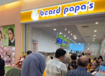 Kabar Gembira, Beard Papa's Resmi Dibuka di Mal SKA Pekanbaru