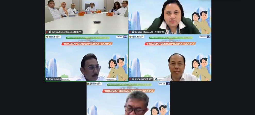 SAKIP Cerminan Akuntabilitas Publik, Irjen dan Sekjen Kementerian ATR/BPN Tegaskan Peran Strategis Pemimpin dan Integritas Kinerja
