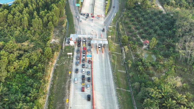 Arus Balik Lebaran 2026: Tol di Riau Jadi Magnet, Trafik Melonjak Tajam
