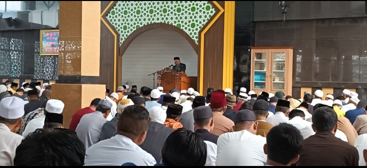 Sholat Iduladha 1444 Hijriyah, Jamaah Padati Masjid Baitul Hikmah UMRI