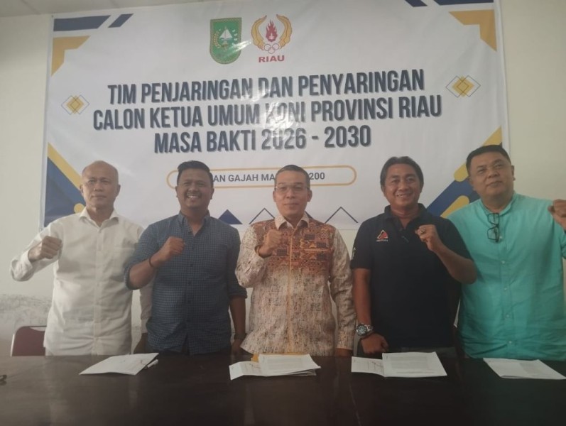 Bursa Pemilihan Ketua Umum KONI Riau 2026–2030 Resmi Dibuka, Ini Jadwal Lengkap dan Tahapannya