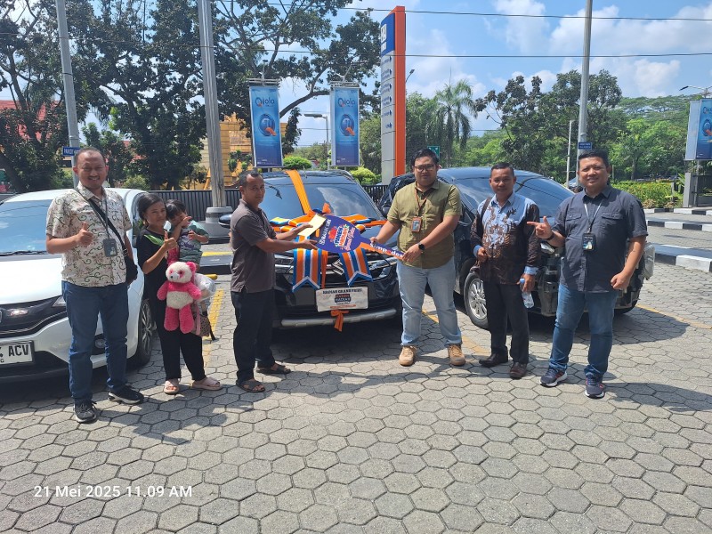 Meriah! BRI Lancang Kuning Gelar Panen Hadiah Simpedes 2024, Satu Unit Mobil Dibawa Pulang Nasabah Lipat Kain