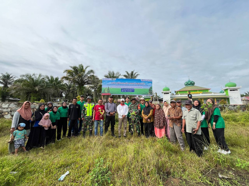 Bersama Melawan Perubahan Iklim, Sobat Bumi Unri Gelar Aksi Penanaman Pohon Bersama di Batu Bersurat : Langkah Konkret Menuju Lingkungan Lebih Hijau