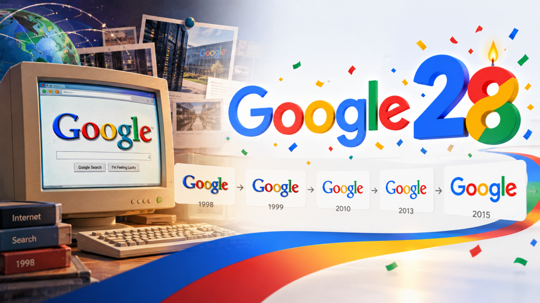Kilas Balik Logo Google dari Masa ke Masa: Rahasia di Balik Doodle Ulang Tahun ke-28