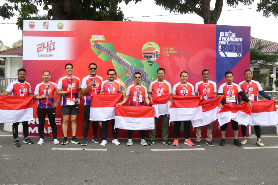 Bukit Barisan Fun Run 5K Berlangsung Semarak, Pj Wako Apresiasi Semangat Peserta