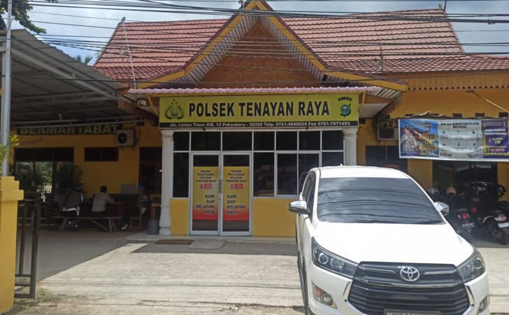 GEGER, 17 Tahanan di Polsek Tenayan Raya Pekanbaru Kabur dengan Cara Menjebol Dinding Pakai Obeng