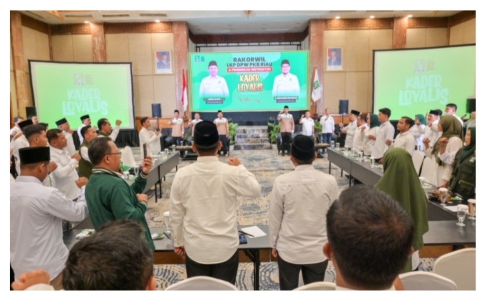 Dani Nursalam Resmi Pimpin LKP PKB Riau, Abdul Wahid: Kaderisasi Harus Jadi Ruh Perjuangan Partai