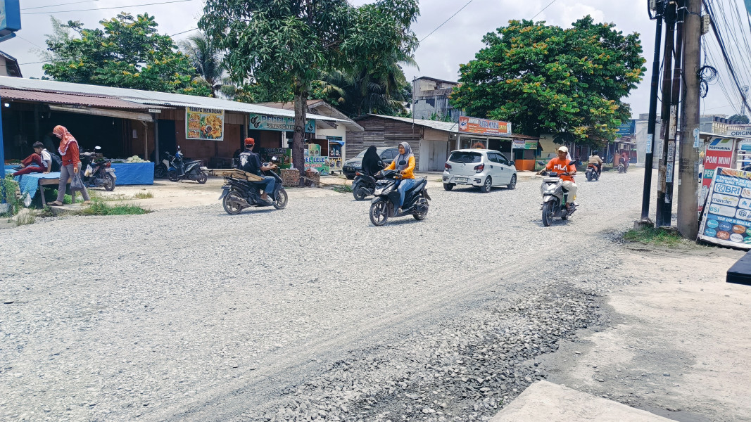 Jalan Suka Karya yang Rusak Parah Sudah Diperbaiki, Warga Tarai : Terimakasih Pak Gubernur