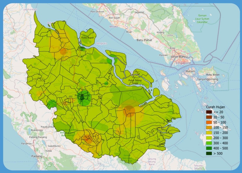 BMKG Ingatkan Puncak Musim Hujan di Riau, Sejumlah Daerah Berpotensi Curah Hujan di Atas Normal saat Nataru