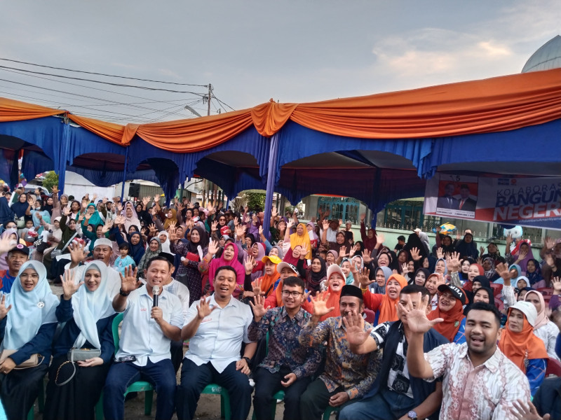Warga Yakin Agung-Markarius Bisa Segera AMAnkan Kondisi Infrastruktur dan Lapangan Pekerjaan di Kelurahan Tanjung Rhu