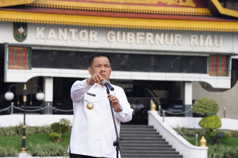 Pj Gubernur Riau SF Hariyanto Larang Bawahnya Pakai Mobil Dinas untuk Mudik Lebaran