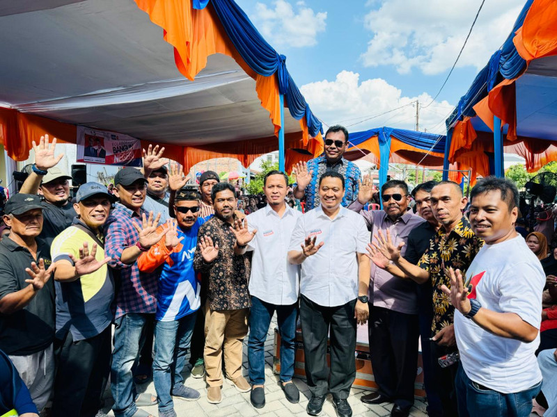 Ajukan 5 Permintaan, Tokoh Masyarakat Sialang Munggu Siap Menangkan Paslon AMAn